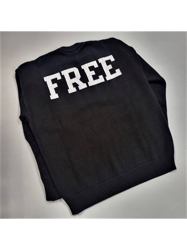 Luxury Balenciaga Trending 2026 Men's Back Logo V-Neck Knit Top Black