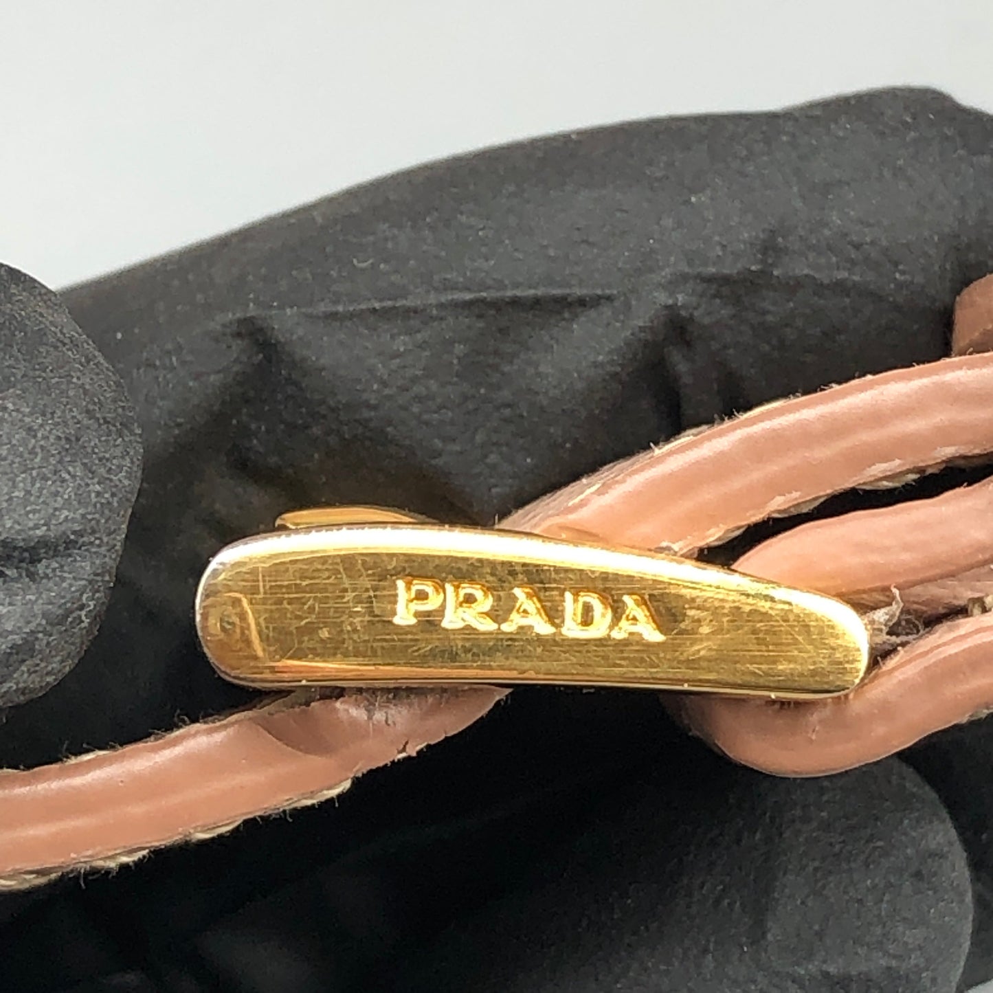 Prada Nude Saffiano Leather Galleria Large Tote Bag