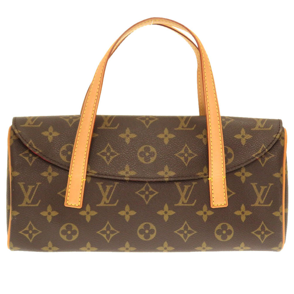 LOUIS VUITTON Handbag Monogram canvas Brown Monogram Sonatine Women