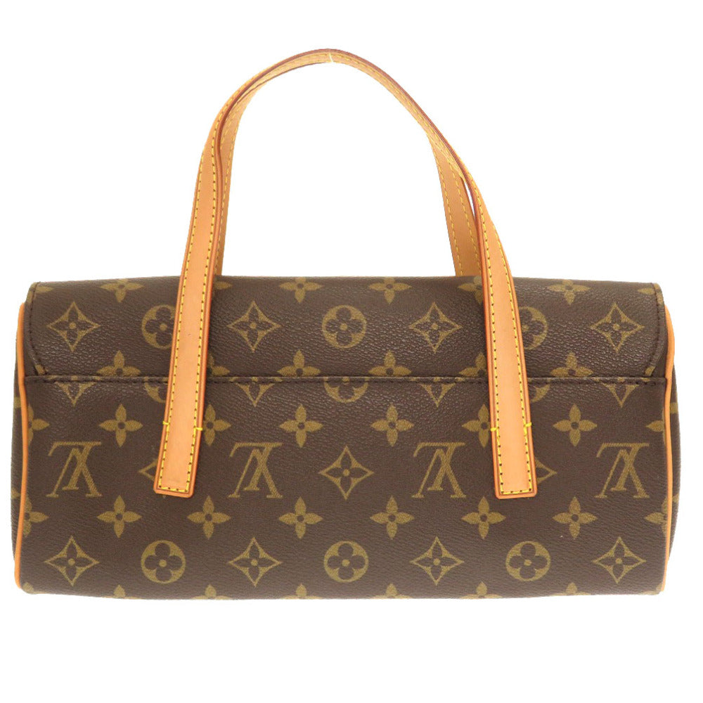 LOUIS VUITTON Handbag Monogram canvas Brown Monogram Sonatine Women