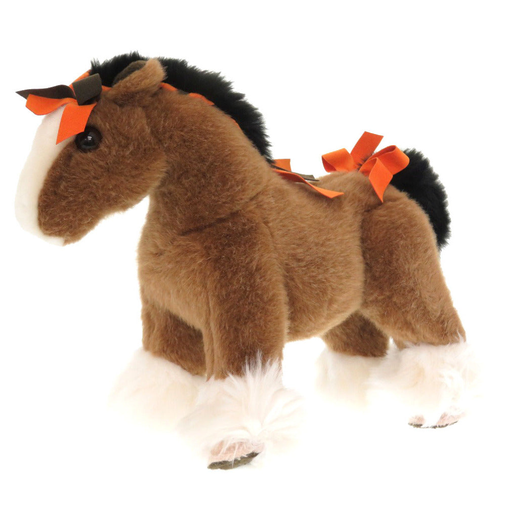 HERMES Plush Doll acrylic Brown Elmy PPM unisex(Unisex)