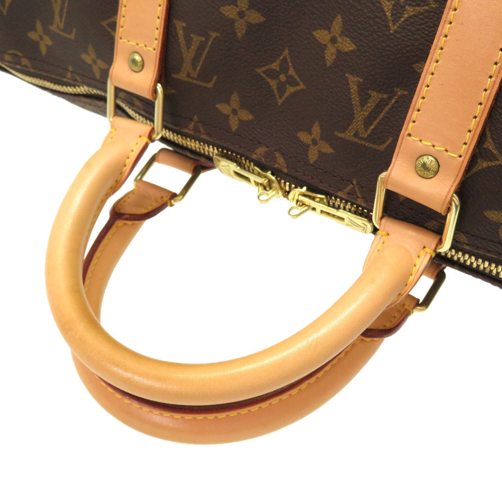LOUIS VUITTON Boston Duffel bag M41426 Monogram canvas Brown Monogram Keepall 50 mens
