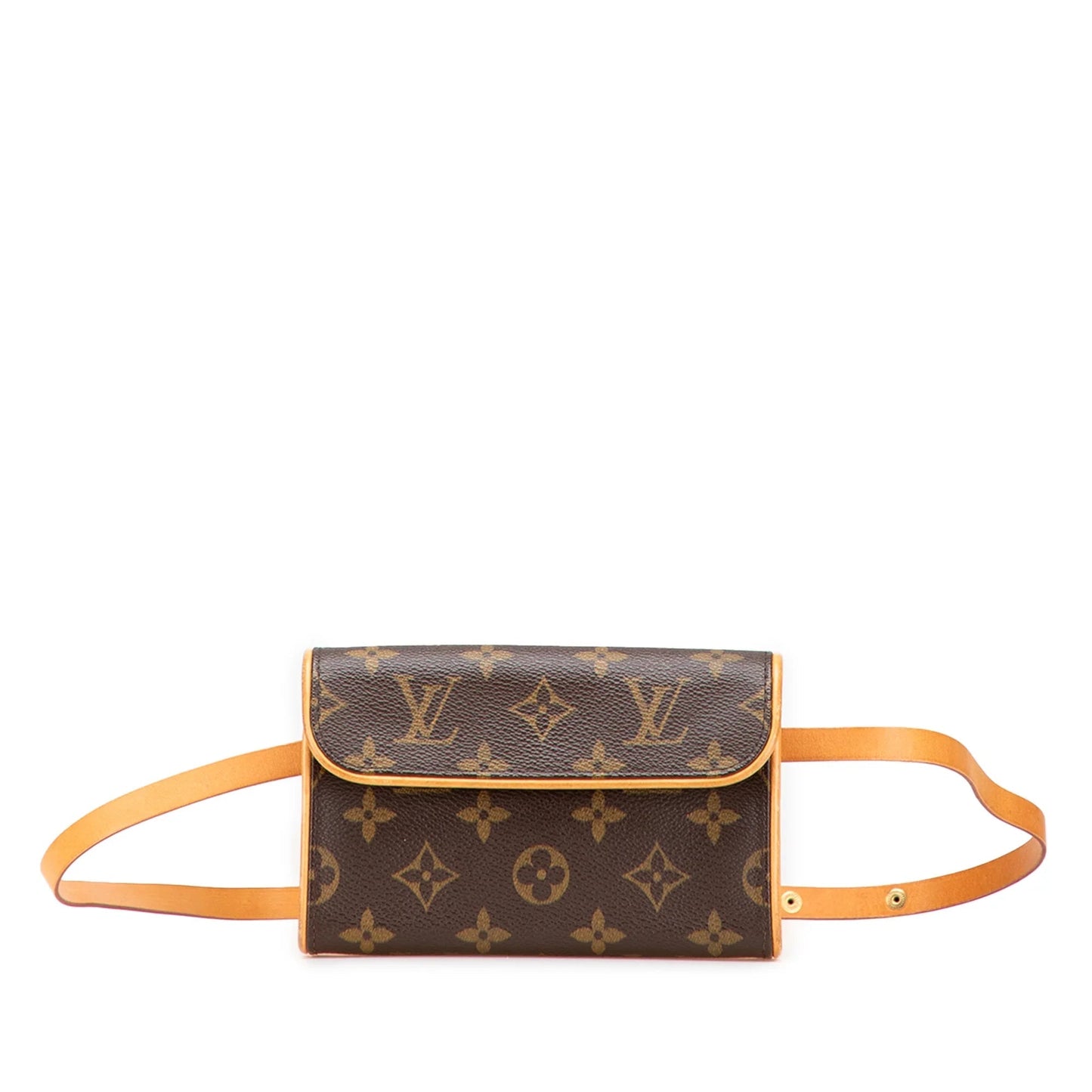 Brown Louis Vuitton Monogram Pochette Florentine Belt Bag