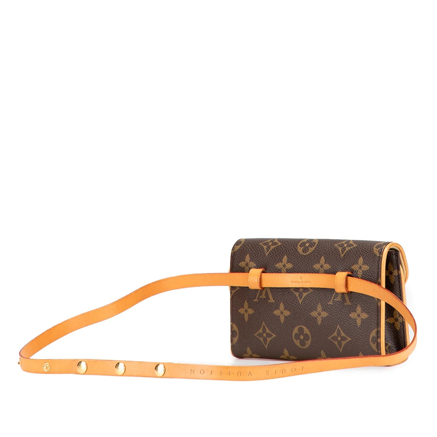 Brown Louis Vuitton Monogram Pochette Florentine Belt Bag