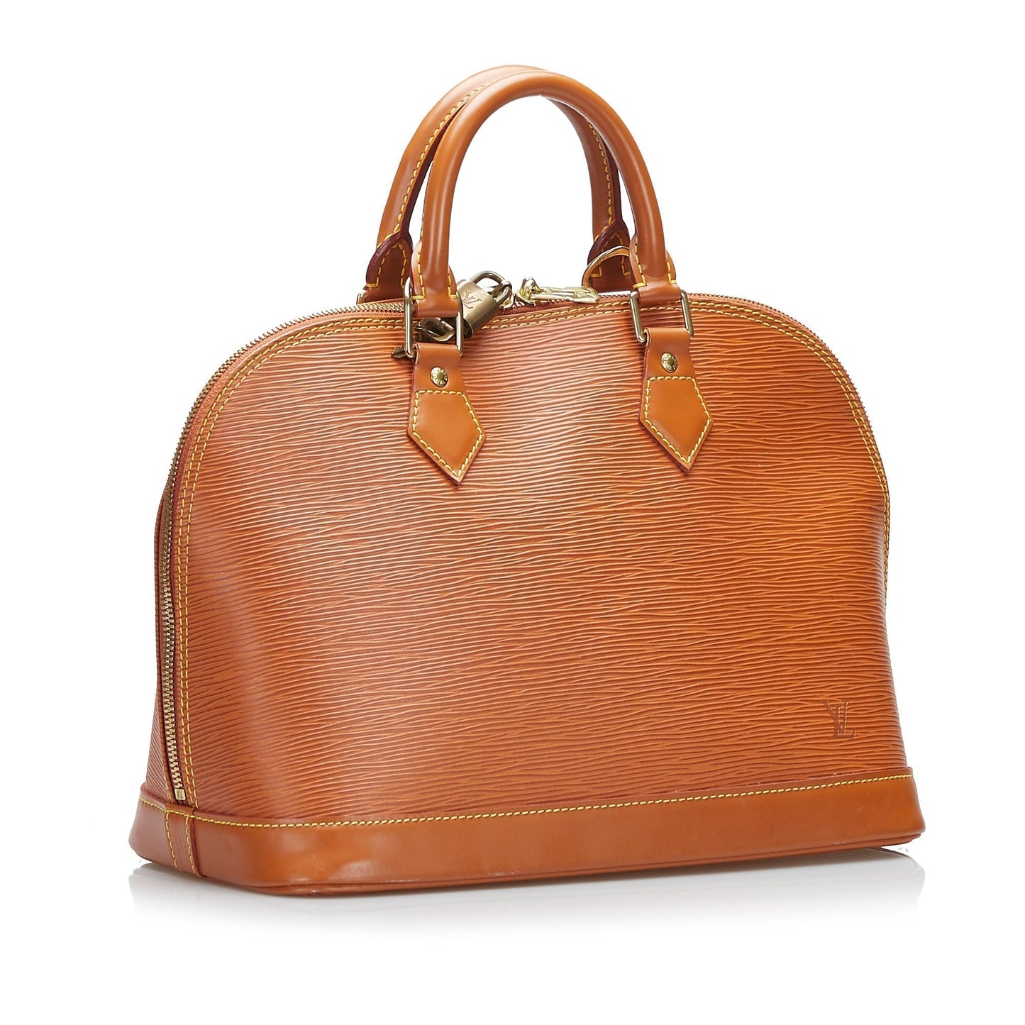 Louis Vuitton Alma PM Brown Epi Handbag