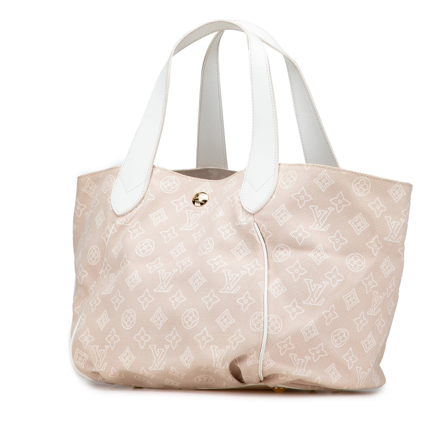 Beige Louis Vuitton Monogram Cabas Ipanema PM Tote Bag