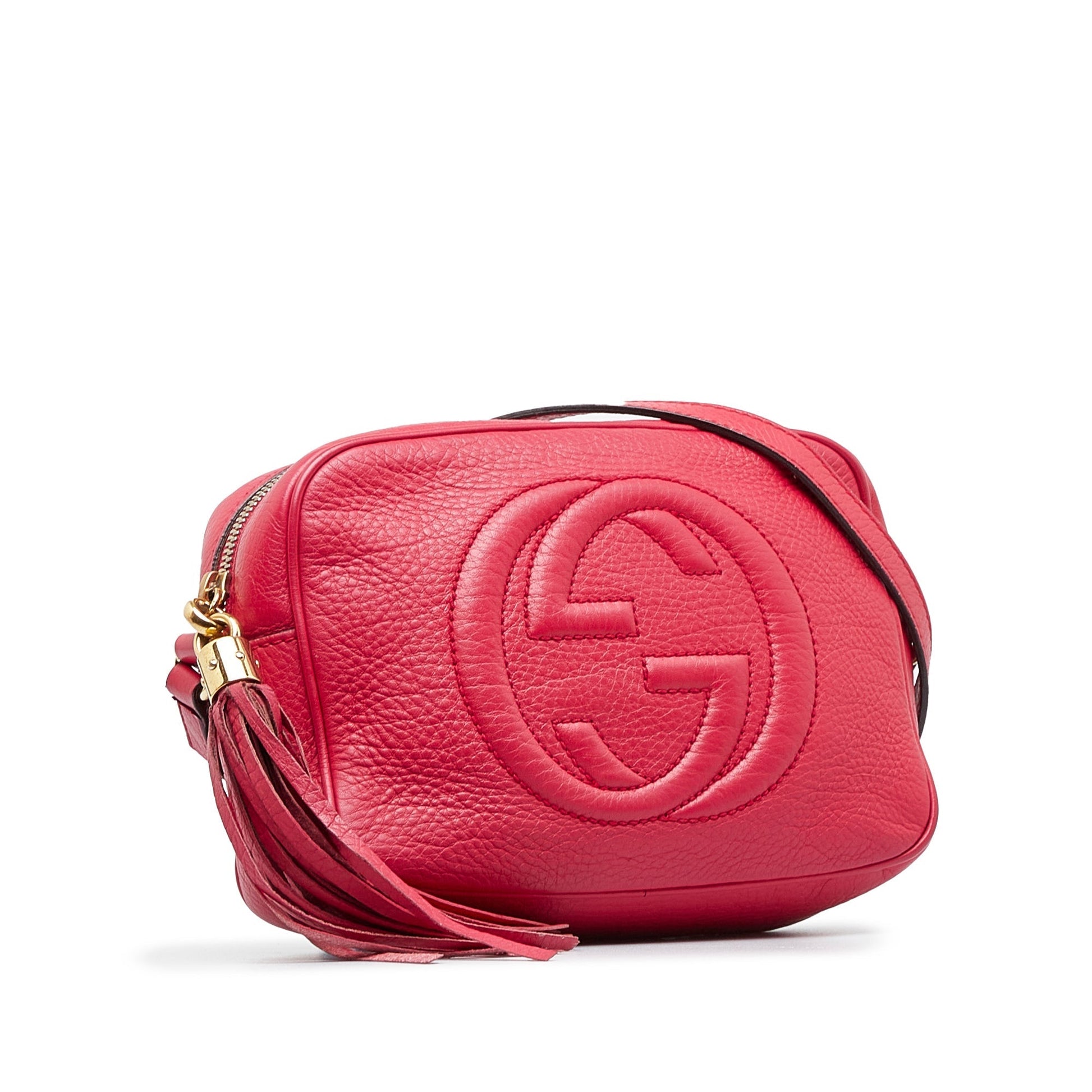 Gucci Soho Pink Leather Crossbody