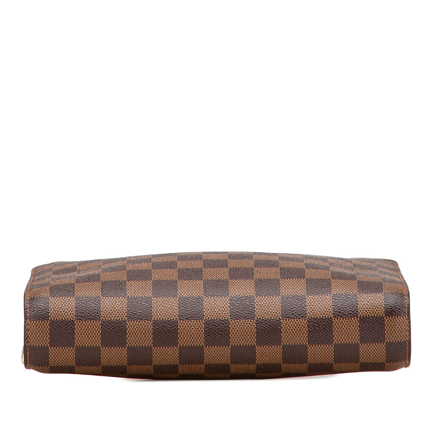 Brown Louis Vuitton Damier Ebene Saint Louis Pochette Clutch Bag
