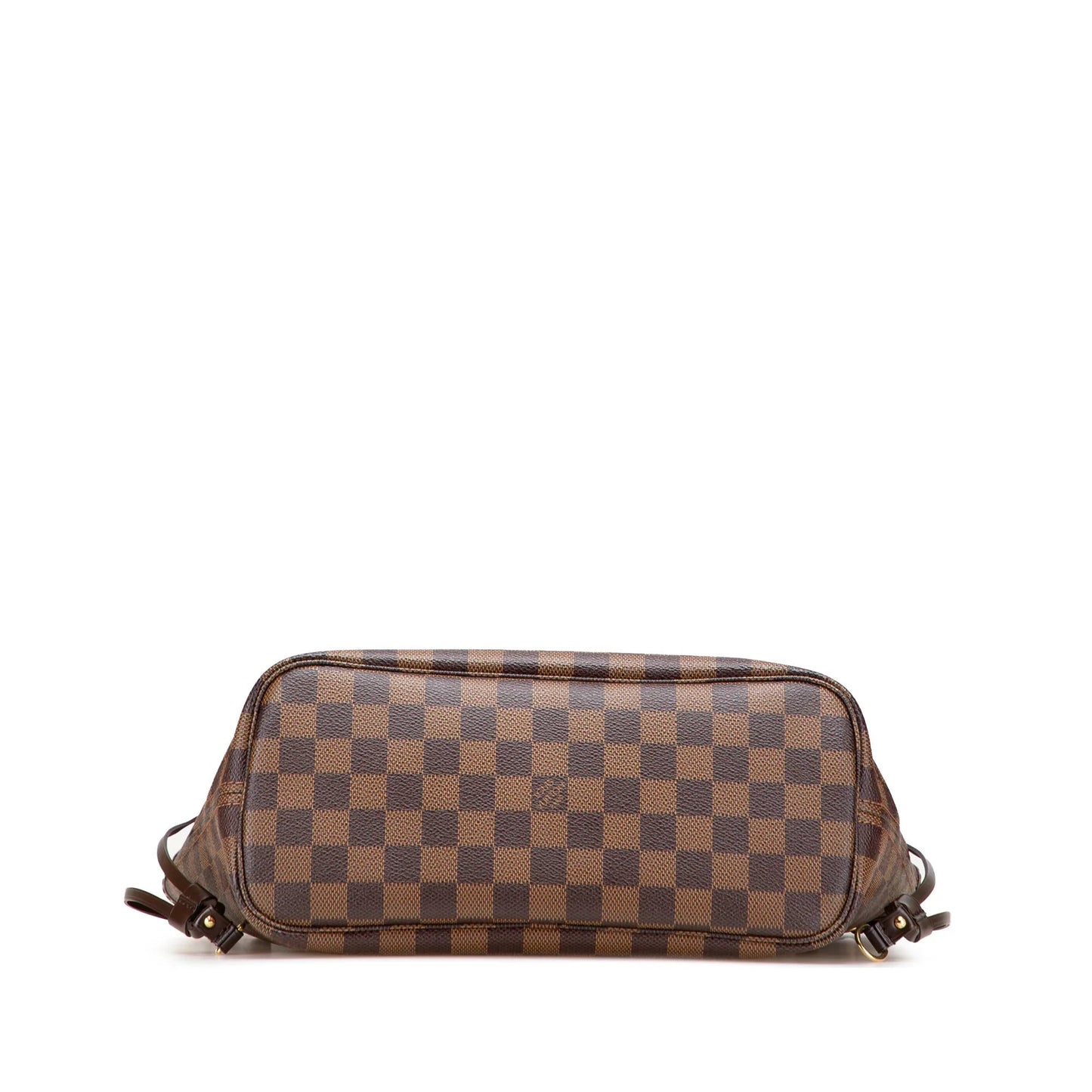 Brown Louis Vuitton Damier Ebene Neverfull PM Tote Bag