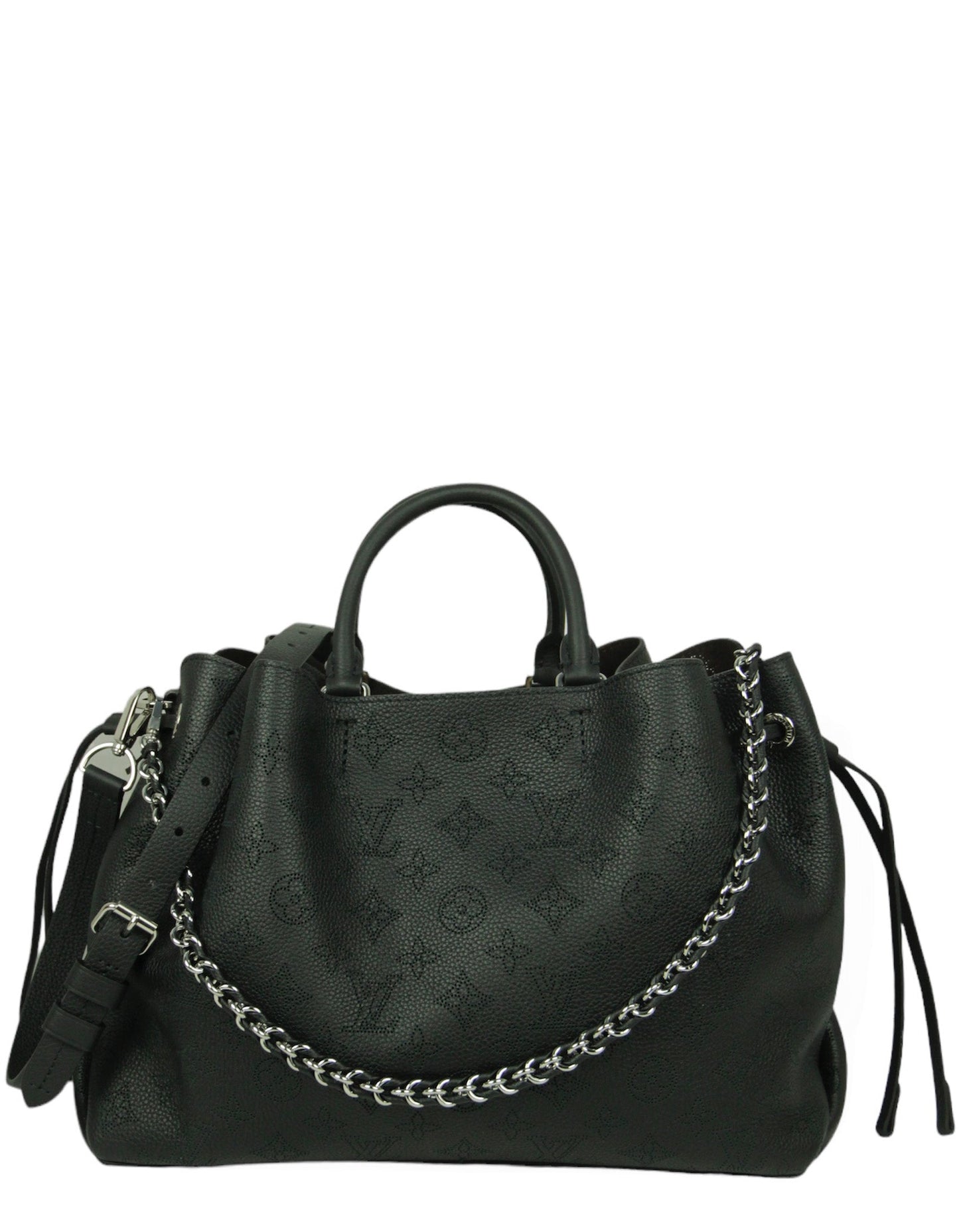 Louis Vuitton Black Monogram Mahina Bella Tote Bag