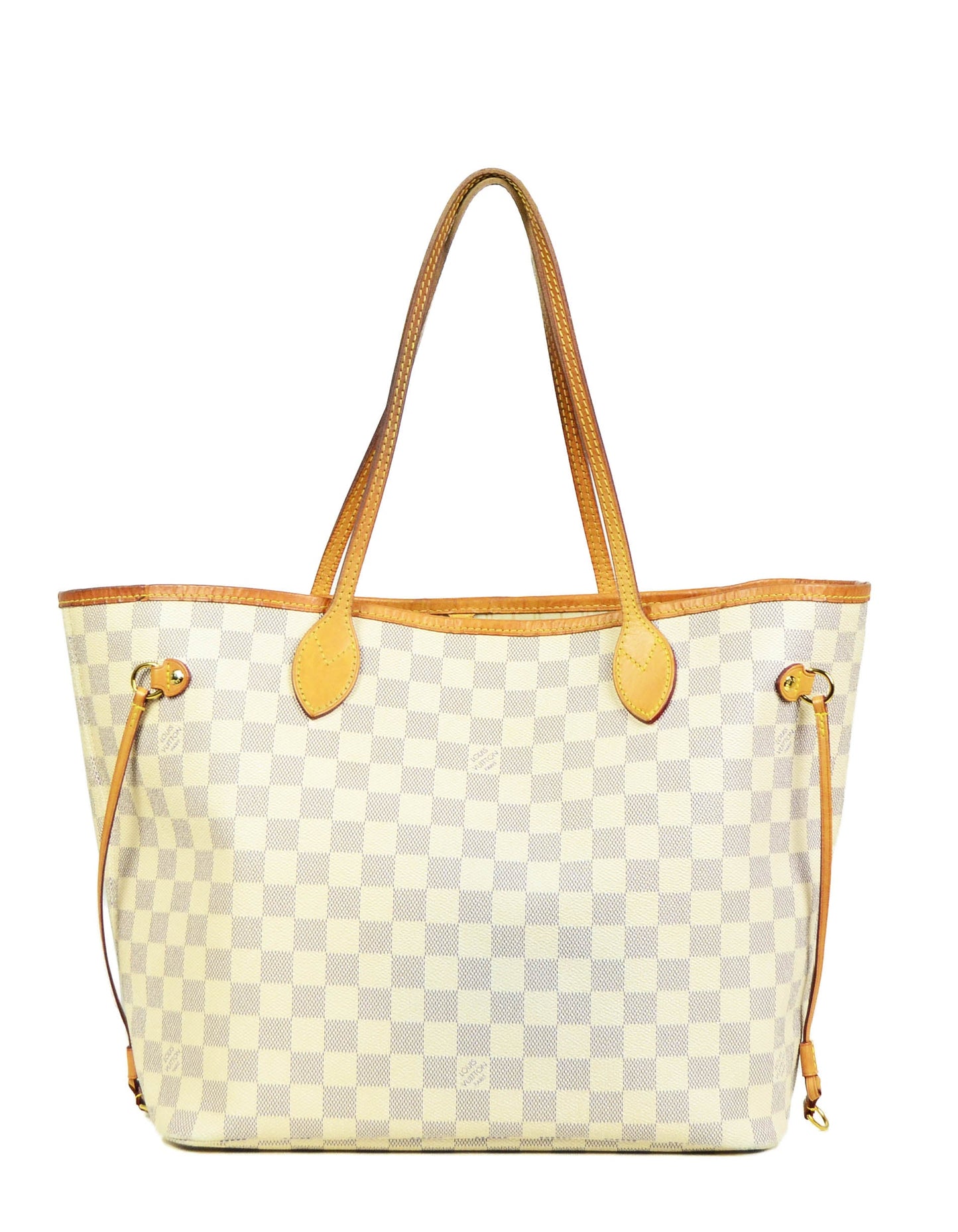 Louis Vuitton Damier Azur Neo Neverfull MM Tote Bag