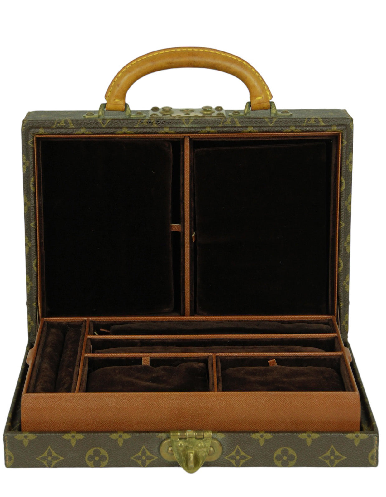 Louis Vuitton Monogram Boite Bijoux Jewelry Hardcase