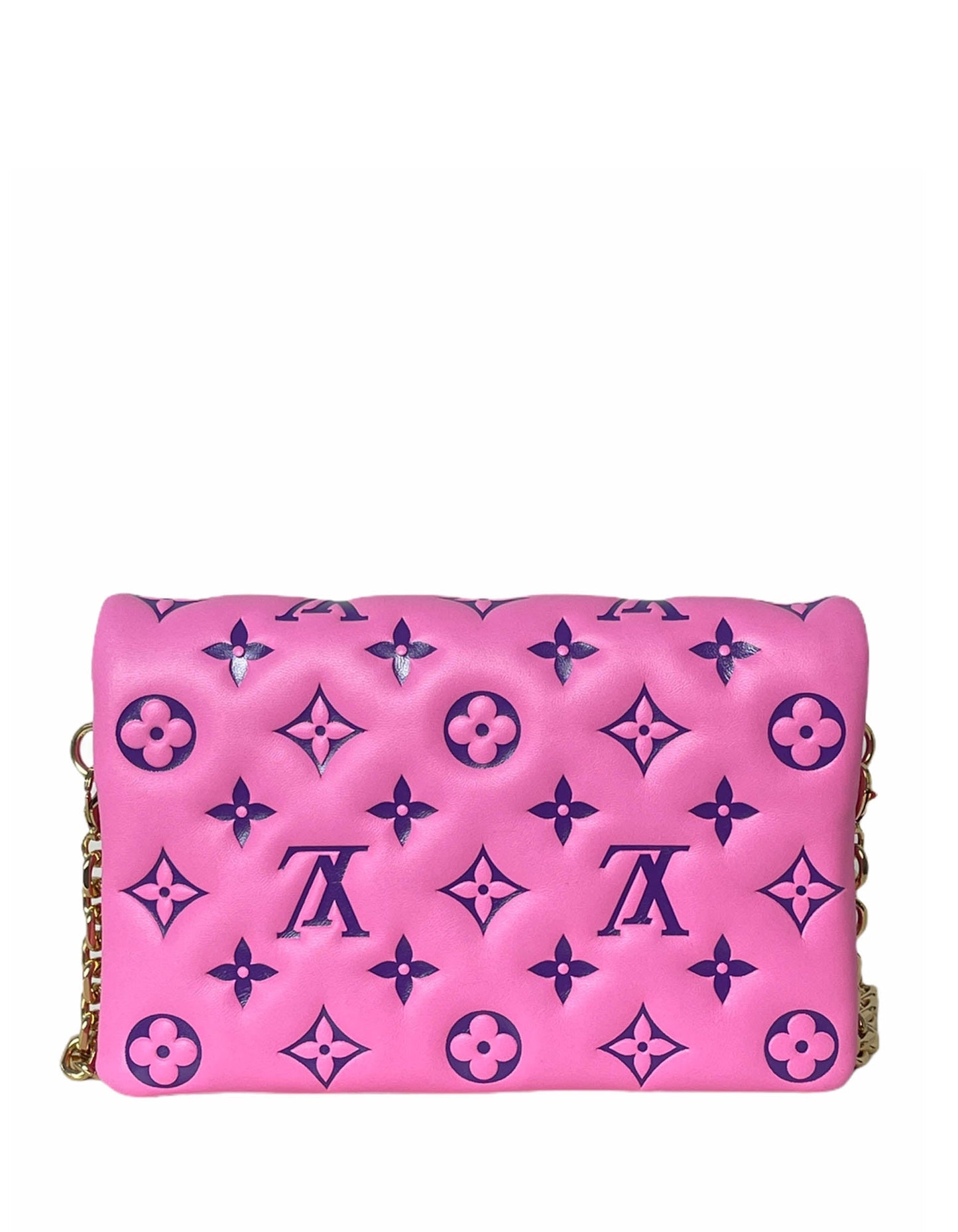 Louis Vuitton 2021 Pink/Purple Pochette Coussin Crossbody Bag