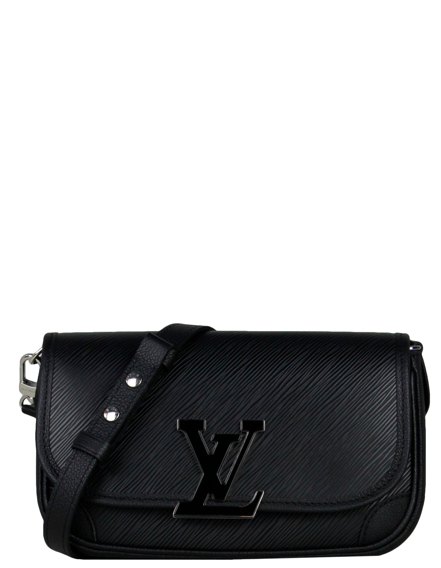 Louis Vuitton Black Epi Leather Buci Crossbody Bag