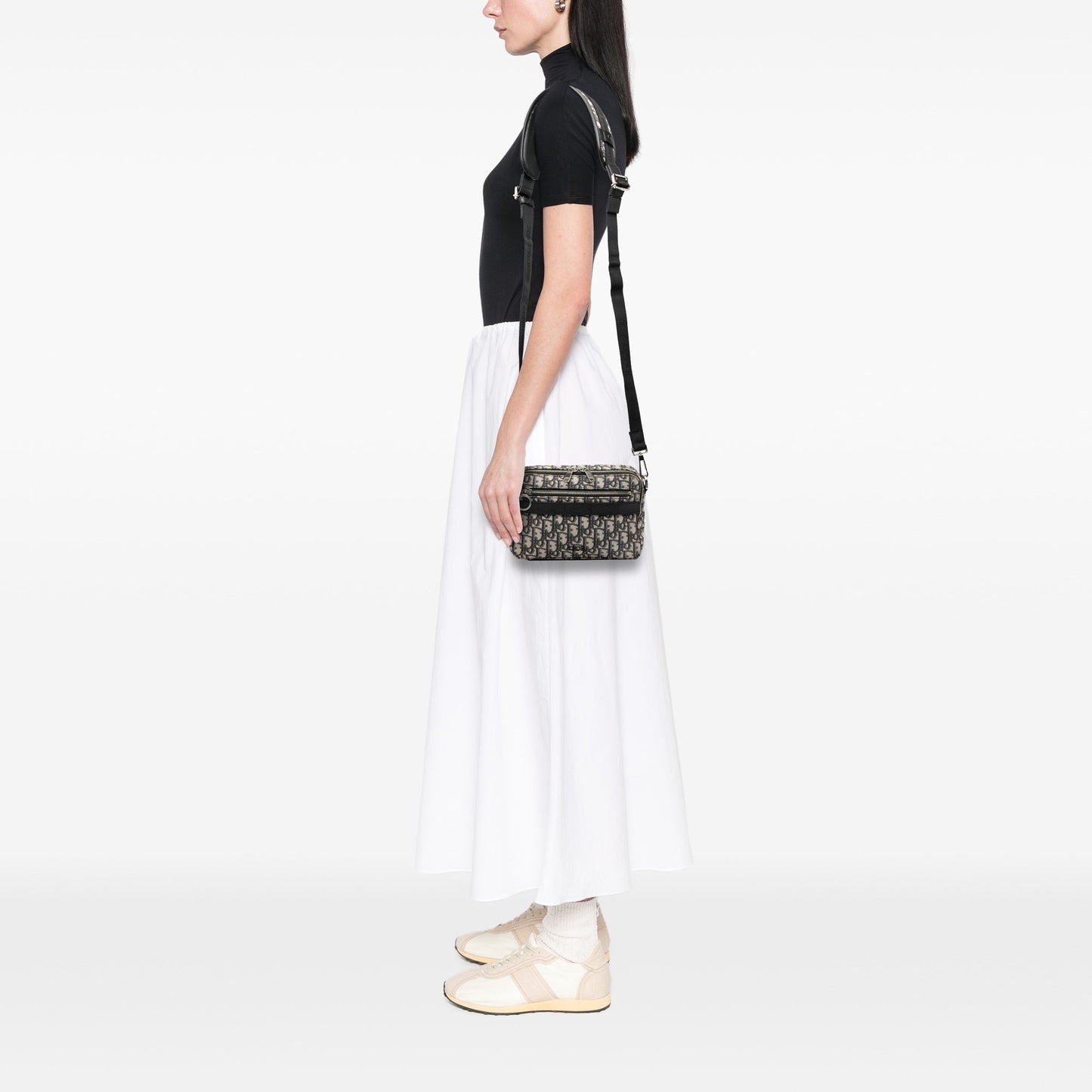 Blue Dior Oblique Canvas Safari Crossbody