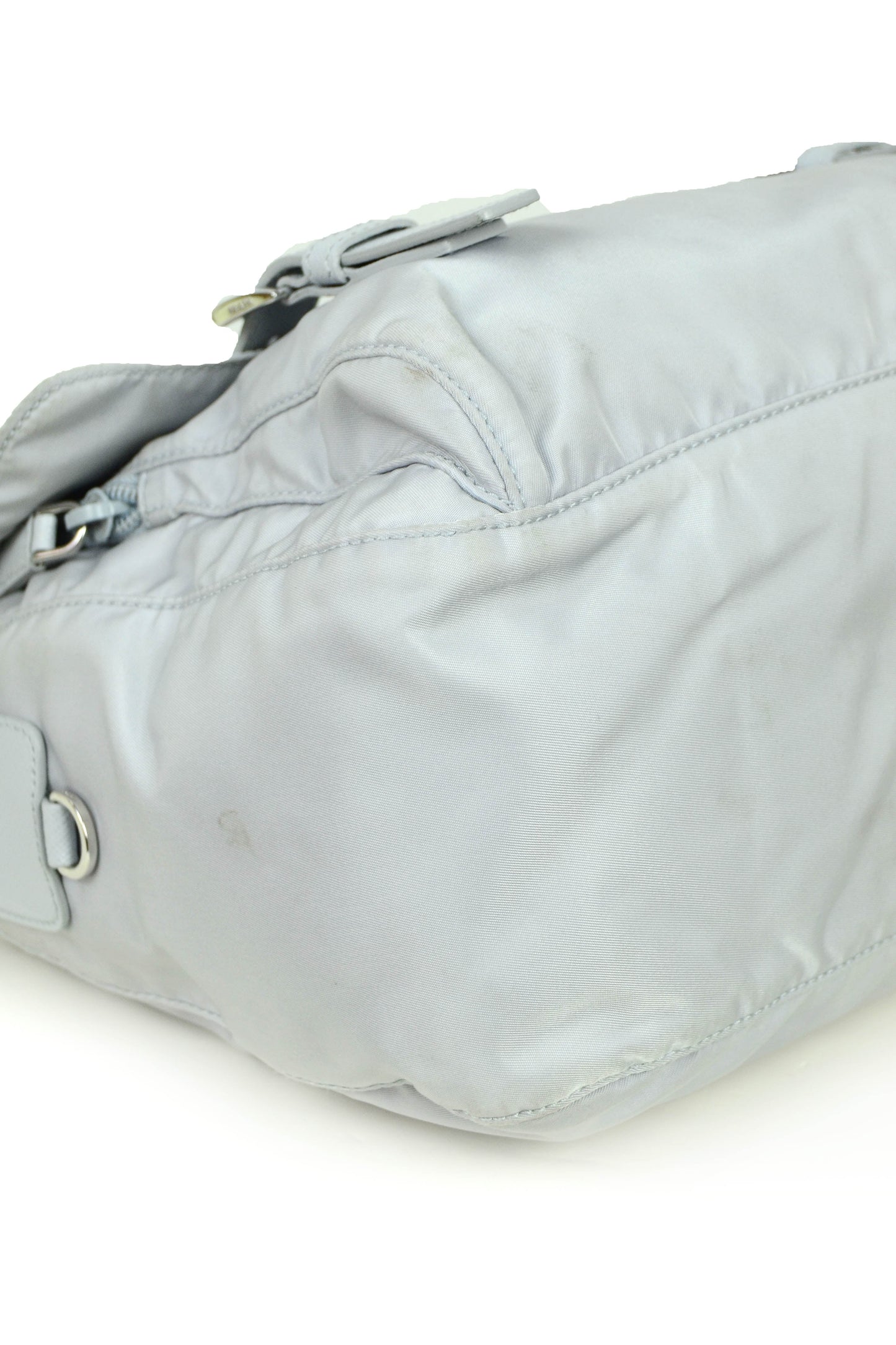 Prada 2021 Cornflower Blue Re-Nylon Messenger Bag