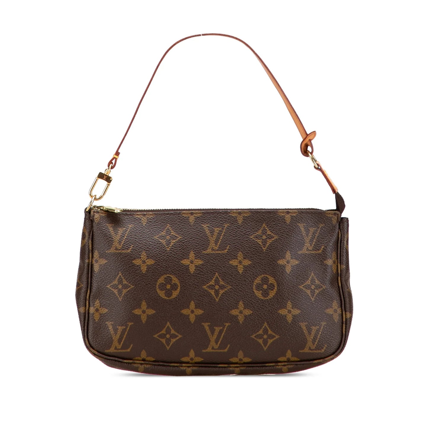 Brown Louis Vuitton Monogram Pochette Accessoires Shoulder Bag