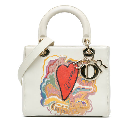 Dior Niki Lady Dior Chain Leather Shoulder Bag