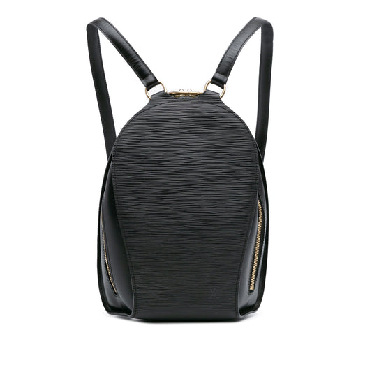 Black Louis Vuitton Epi Mabillon Backpack