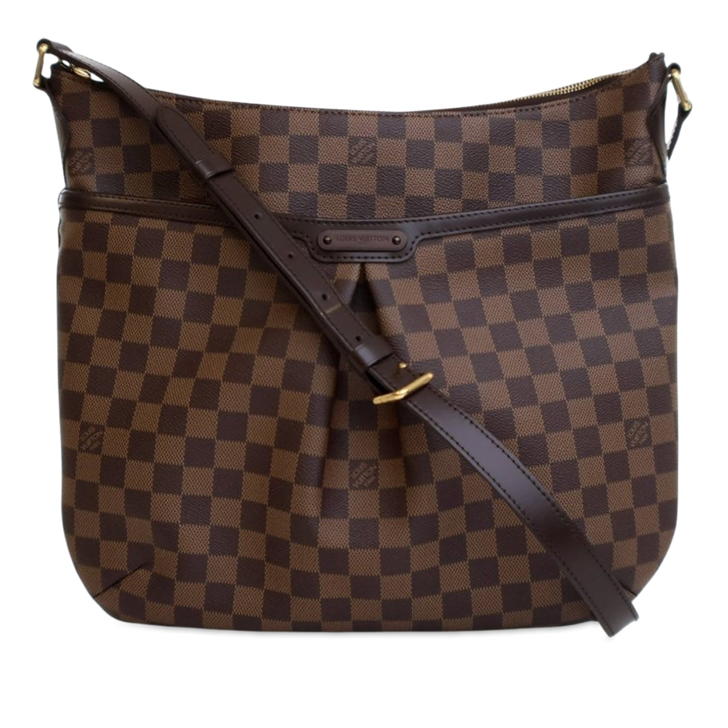 Brown Louis Vuitton Damier Ebene Bloomsbury GM Crossbody Bag