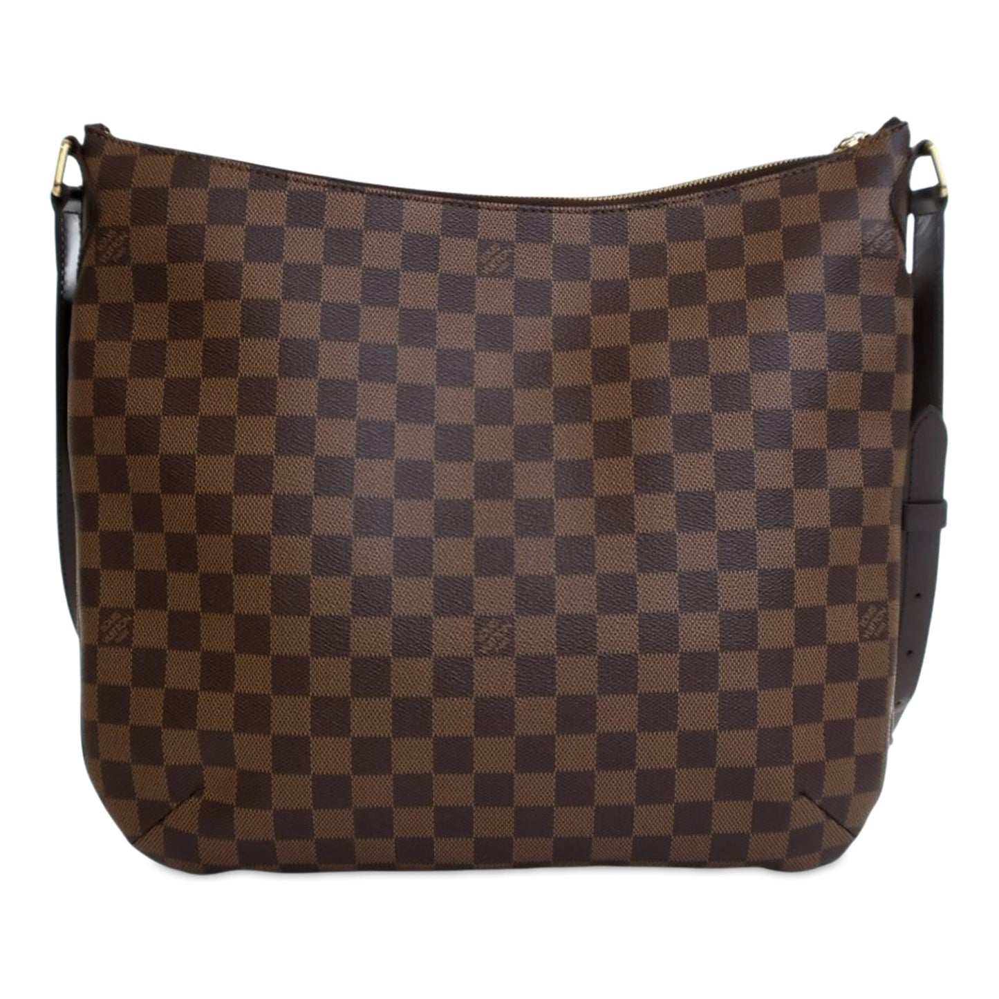 Brown Louis Vuitton Damier Ebene Bloomsbury GM Crossbody Bag