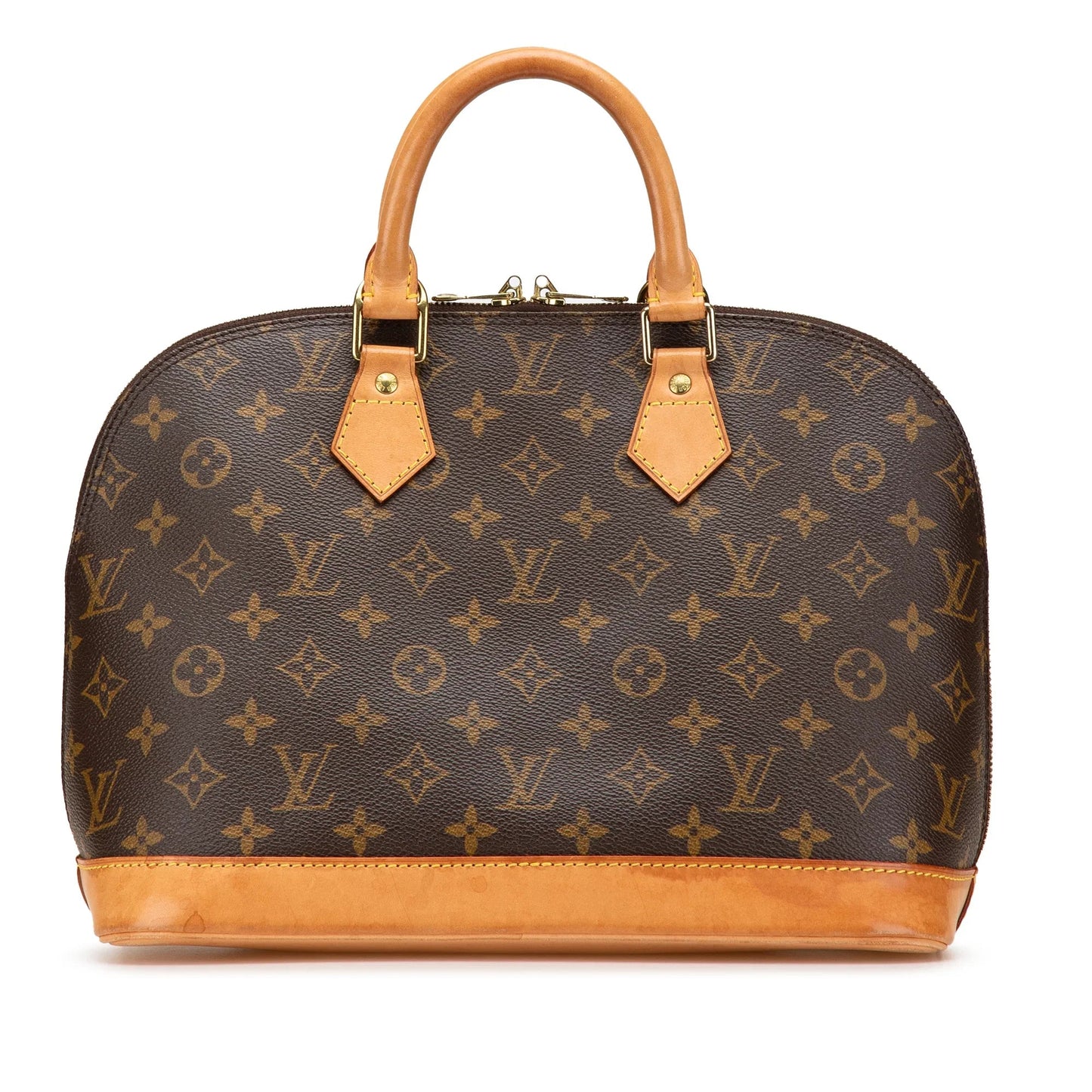 Brown Louis Vuitton Monogram Alma PM Handbag