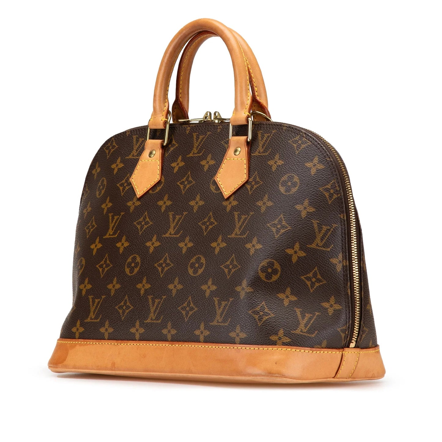 Brown Louis Vuitton Monogram Alma PM Handbag