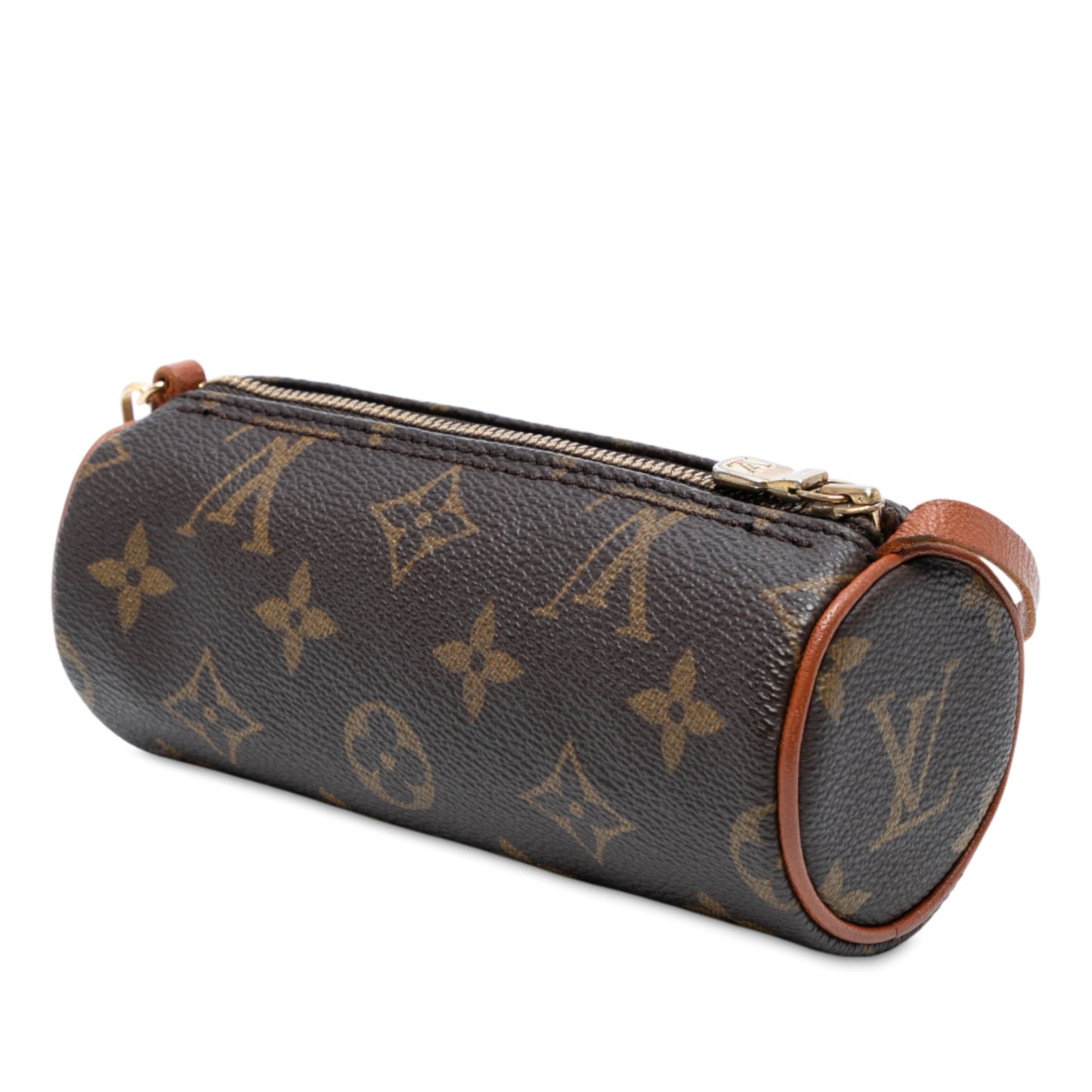 Brown Louis Vuitton Monogram Papillon Pochette Handbag