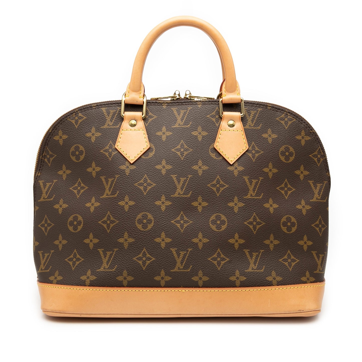 Brown Louis Vuitton Monogram Alma PM Handbag