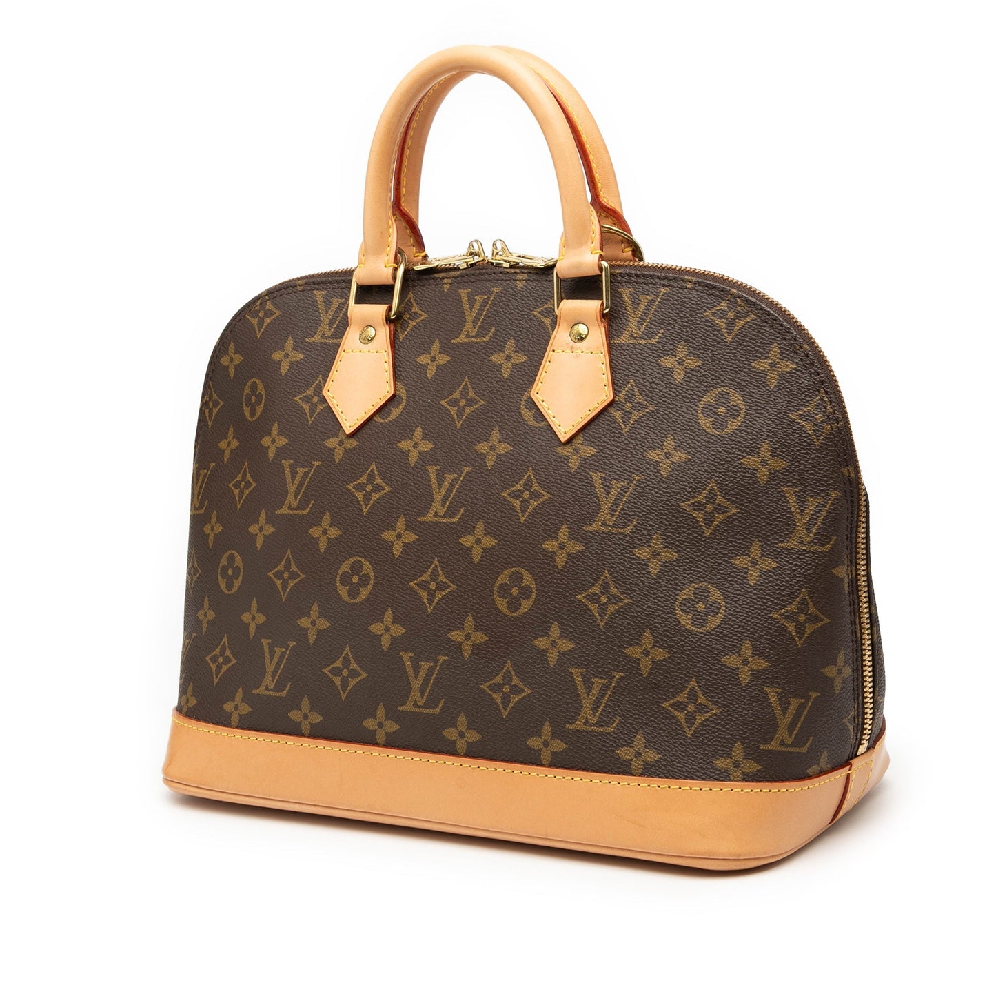 Brown Louis Vuitton Monogram Alma PM Handbag