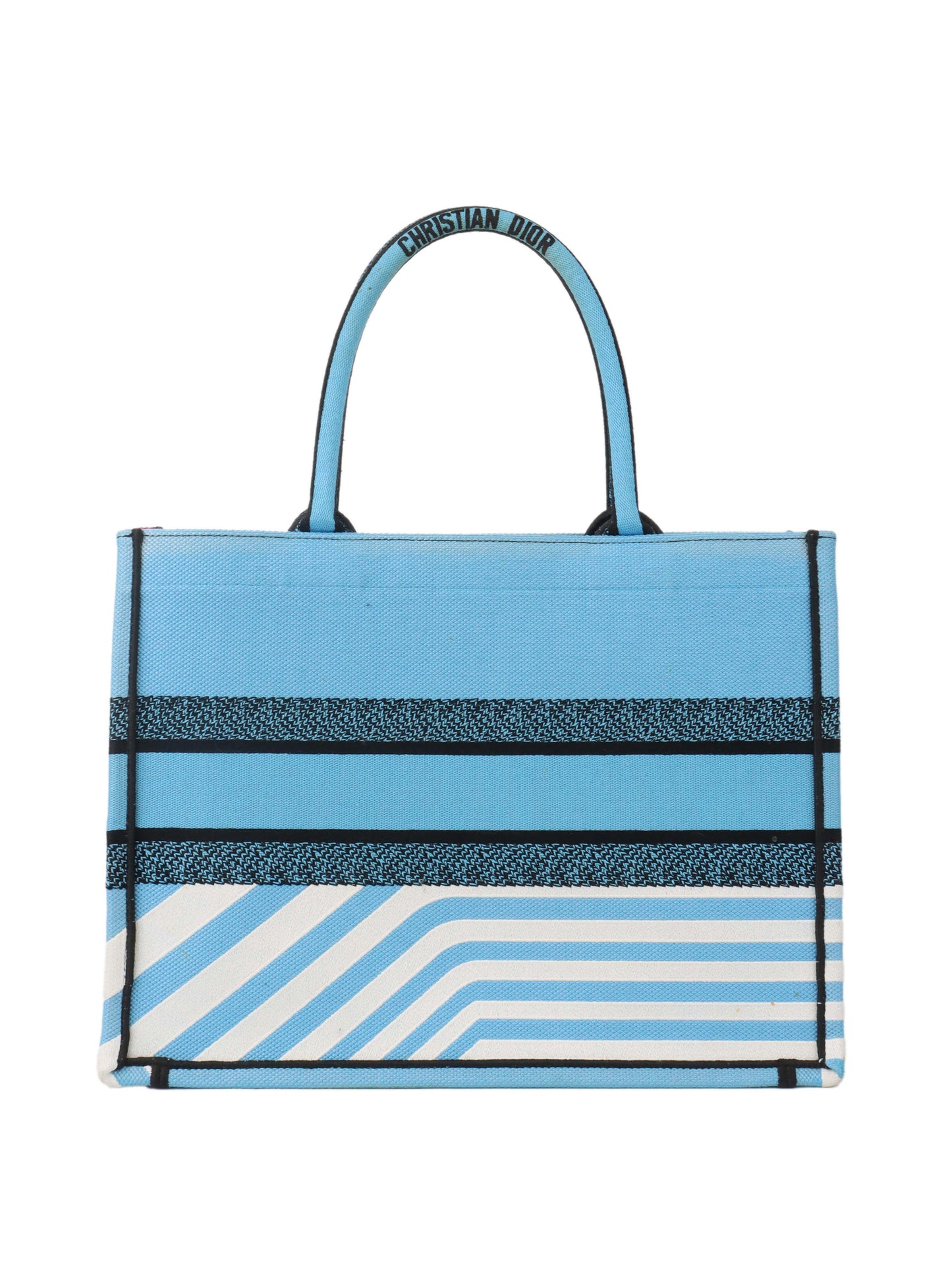 Dior Small Book Tote Blue.