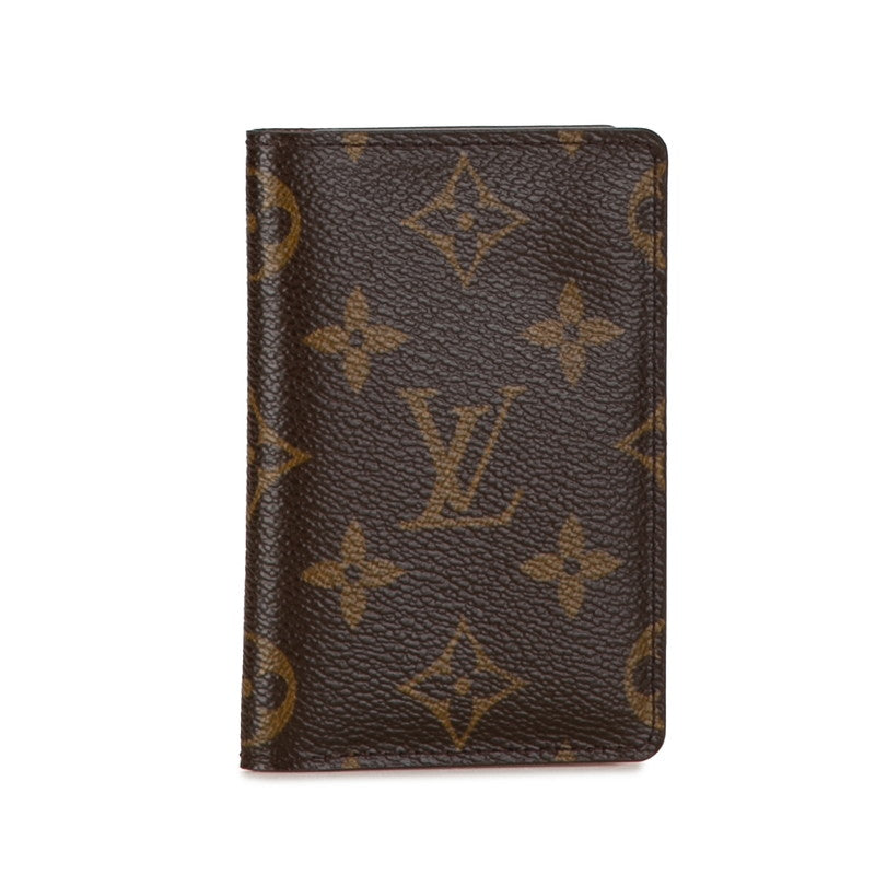 Louis Vuitton Monogram Organizer Du Posch M60502 Brown PVC Leather Louis Vuitton