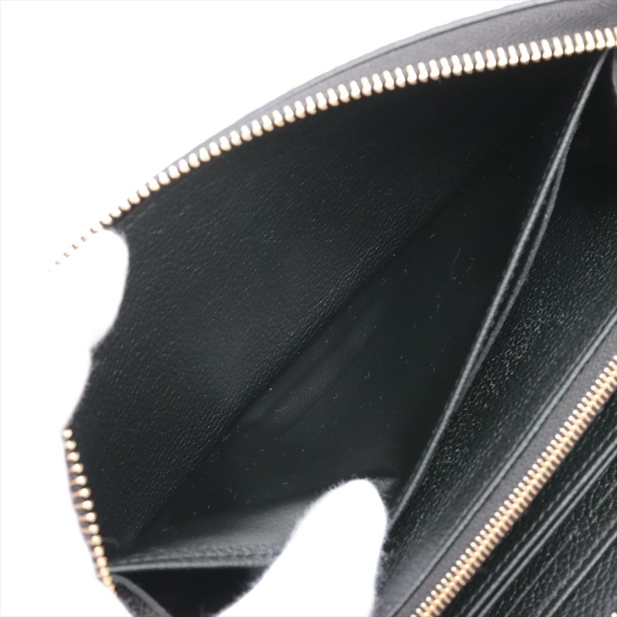 Louis Vuitton Bi-Color Monogram Amplant  Wallet M80481 NoirCreme Round Zip Wallet