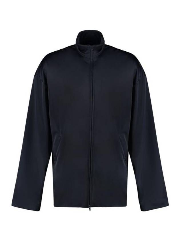 Luxury Balenciaga Trending 2026 Side Zip Pockets Track Jacket Blue