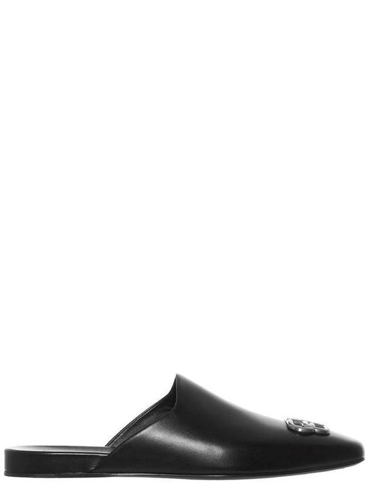 Luxury Balenciaga Trending 2026 Cosy BB Logo Mules Black
