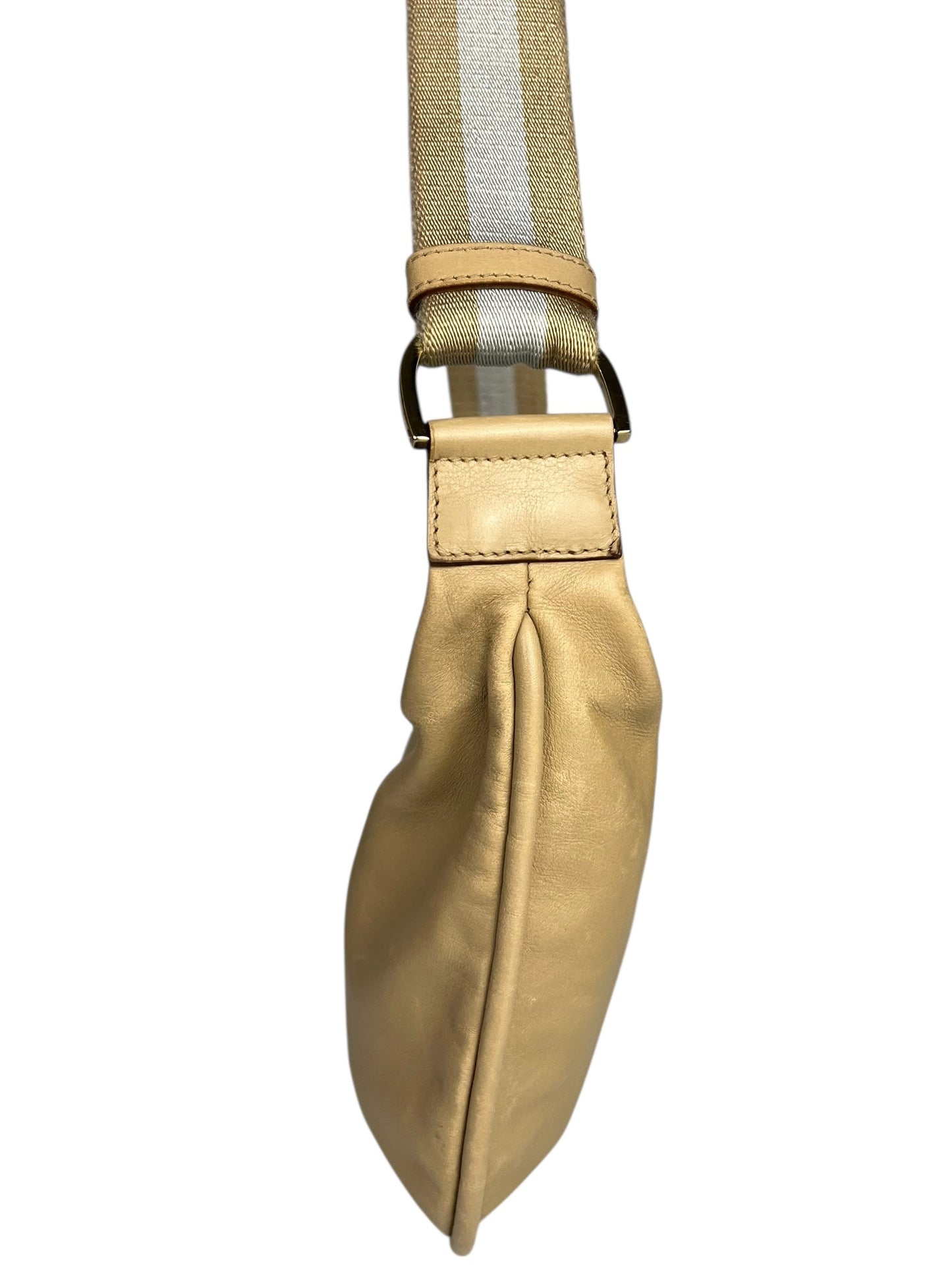 Gucci Beige Leather   Hobo Bag