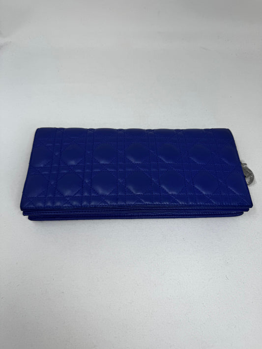 Christian Dior  Cannage Chain Shoulder Bag | Blue BJ1-07