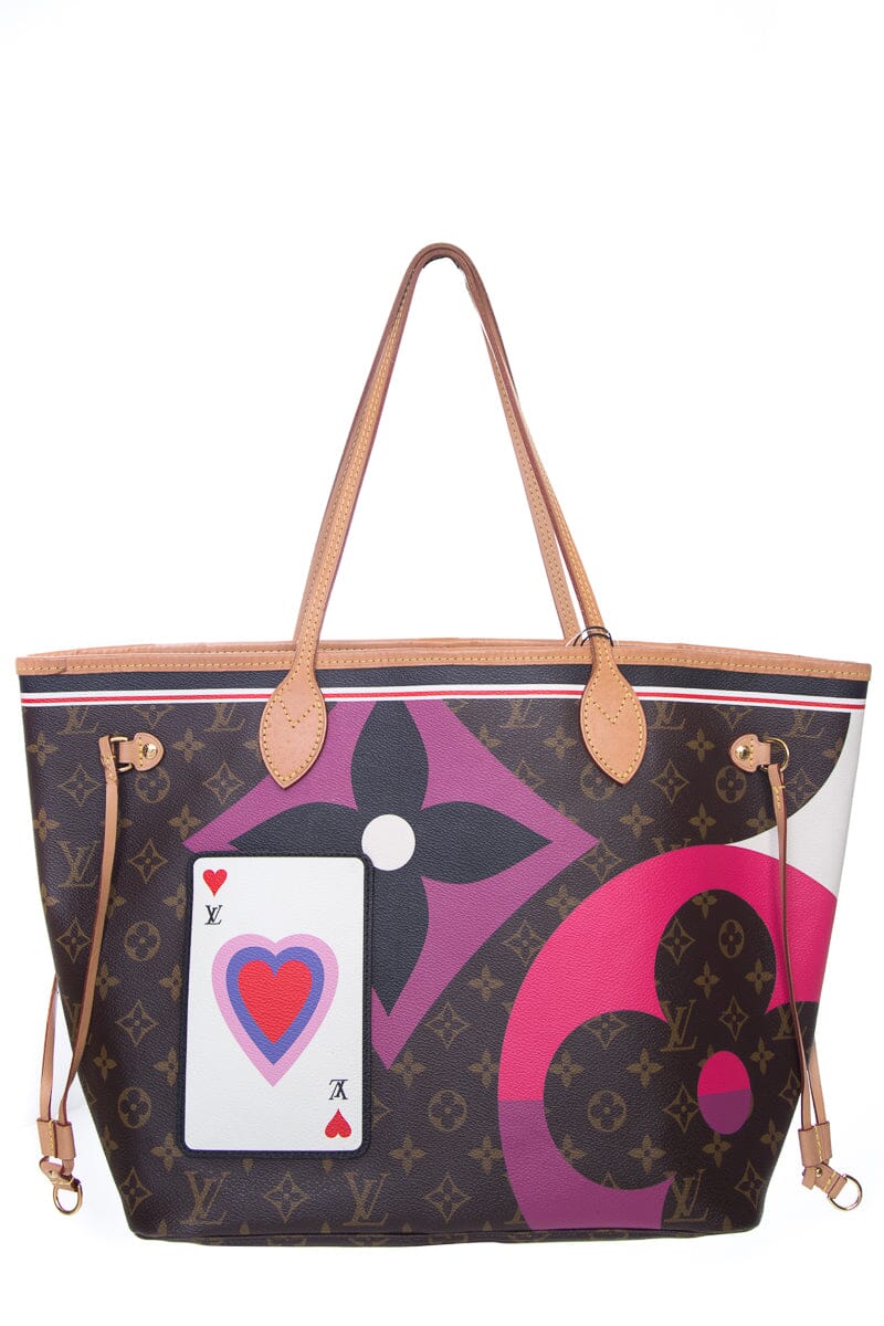 Louis Vuitton Limited Edition Game On Monogram Neverfull Tote
