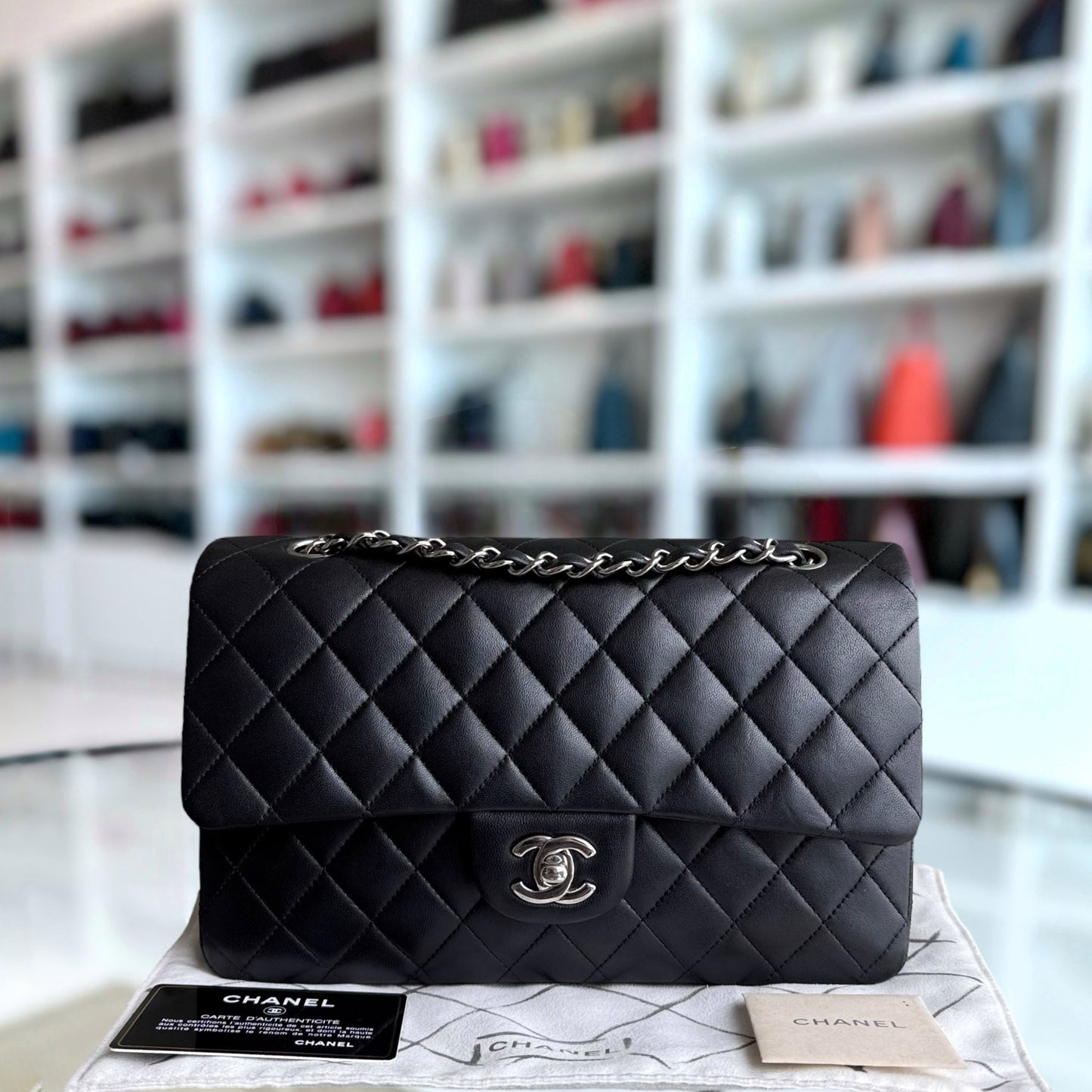 Chanel Classic Flap Medium Shoulder Bag - EworeBags