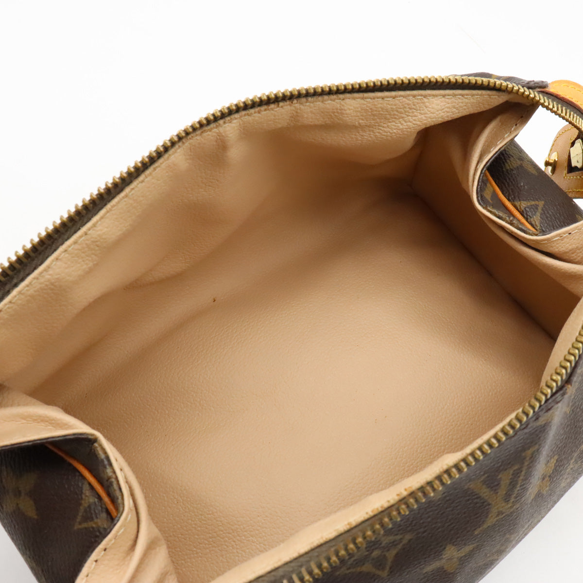 Louis Vuitton Monogram Toulouse Pat Pression Cosmetic Bag Travel Bag Multi-Pose M47636