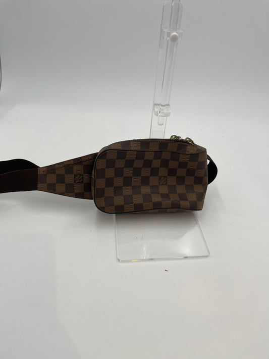 Louis Vuitton Damier Ebene Belt Bag - Brown Crossbody Bags, Handbags AG463O
