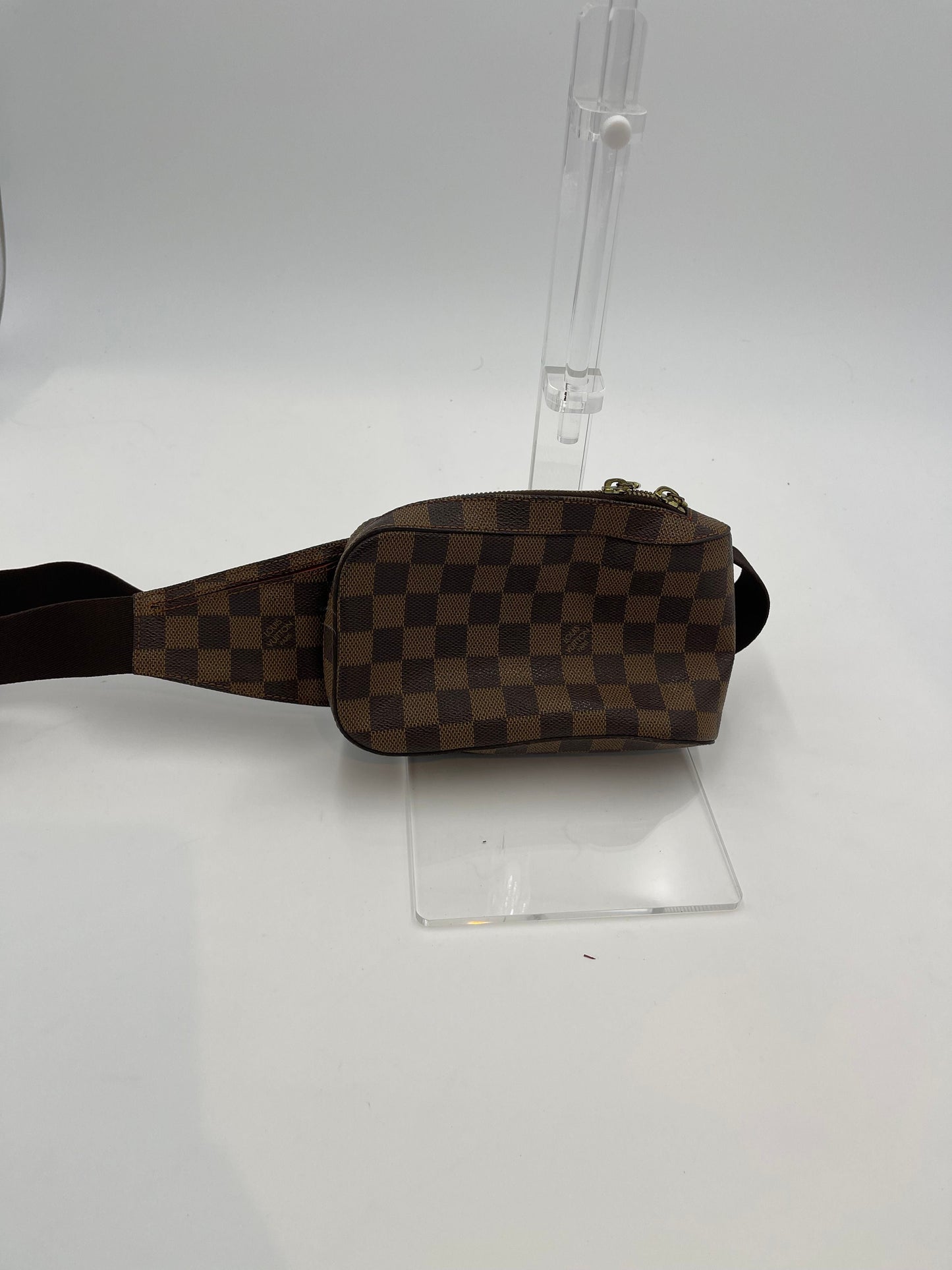 Louis Vuitton Damier Ebene Belt Bag - Brown Crossbody Bags, Handbags AG463O