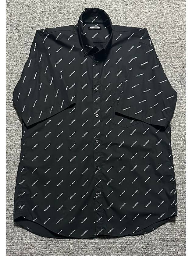 Luxury Balenciaga Trending 2026 Multi logo short sleeve shirt 105