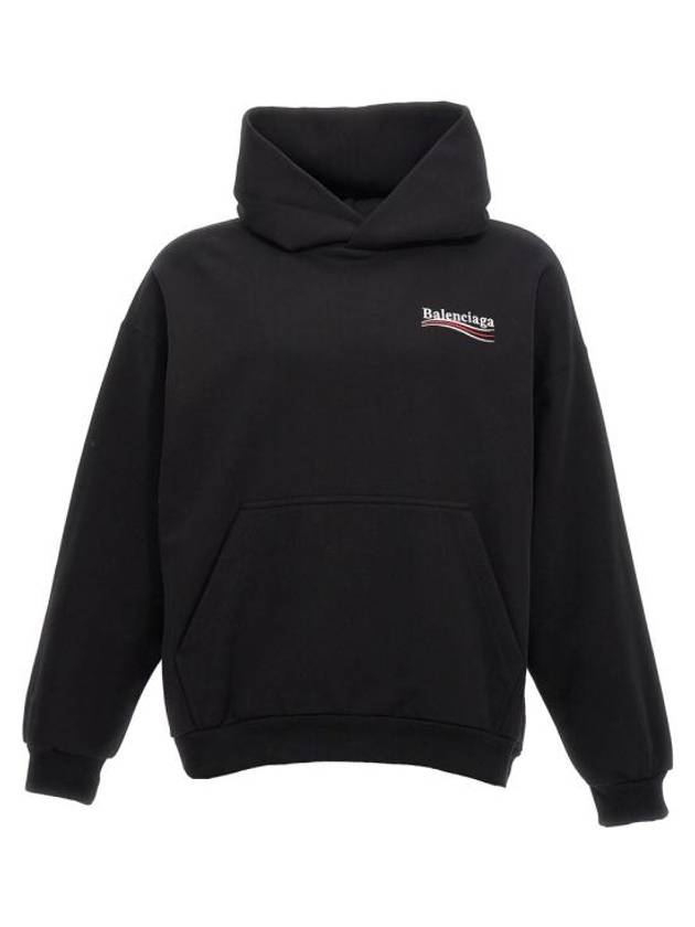 Luxury Balenciaga Trending 2026 Political Campaign Hoodie Black