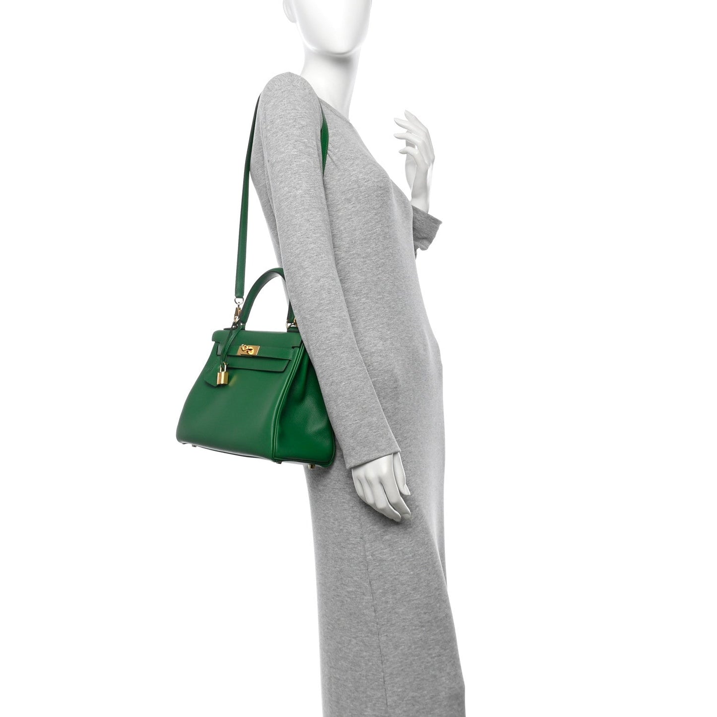 Hermes Evercolor Kelly Retourne 28 Cactus