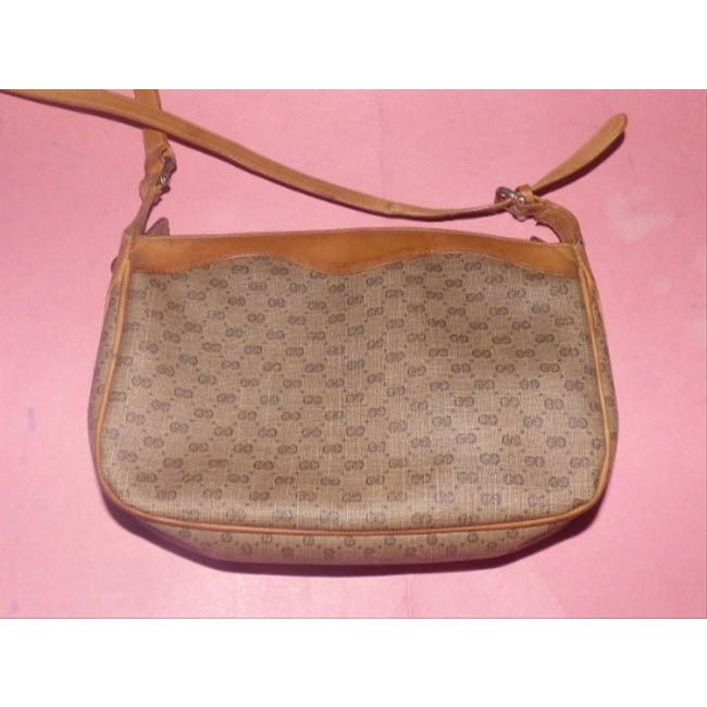 Gucci Leather Canvas Crossbody