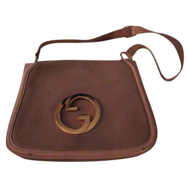 Gucci Envelope Saddle Leather Mini Shoulder Bag