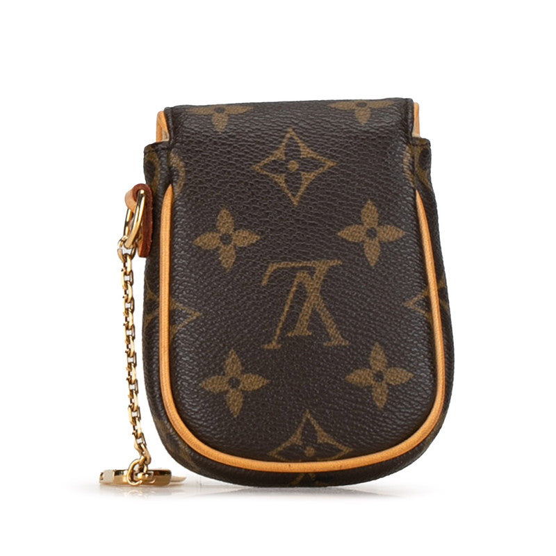 Louis Vuitton Monogram Poschet M60020 Brown PVC Leather Louis Vuitton