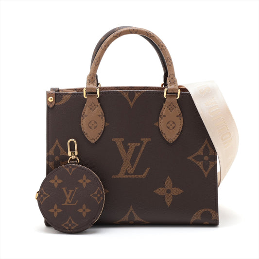 Louis Vuitton monogram giant reverse onzago PM M46373 Tote bag responsiveness