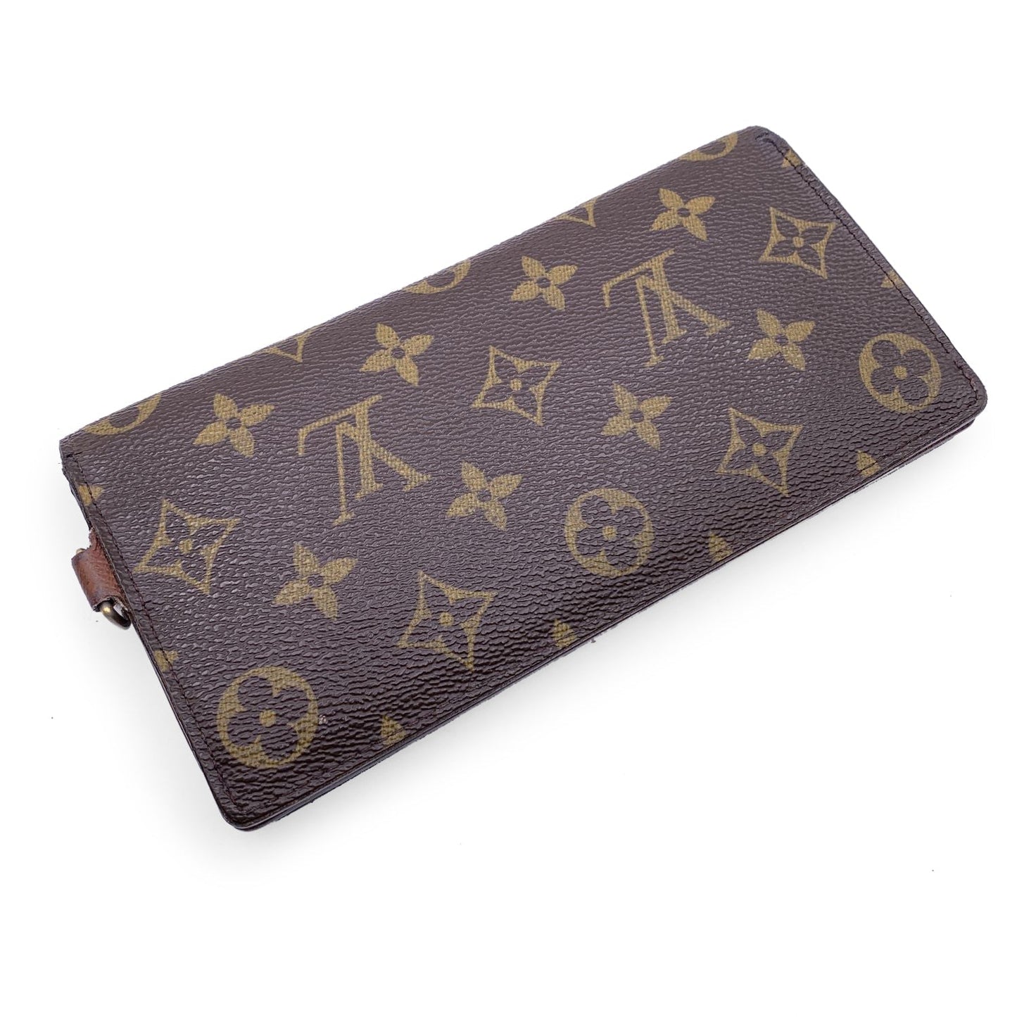 LOUIS VUITTON Brown Monogram Canvas Accordeon Long Wallet